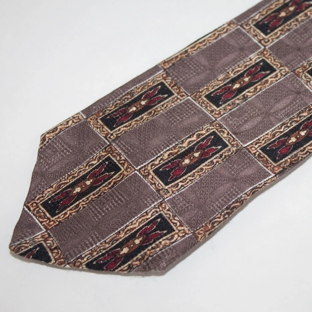 Oscar De La‎ Renta Tie 100% Silk Men's Neckwear
